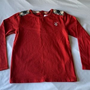 Long sleeve Burberry shirt